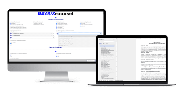 Estate Planning Dashboard